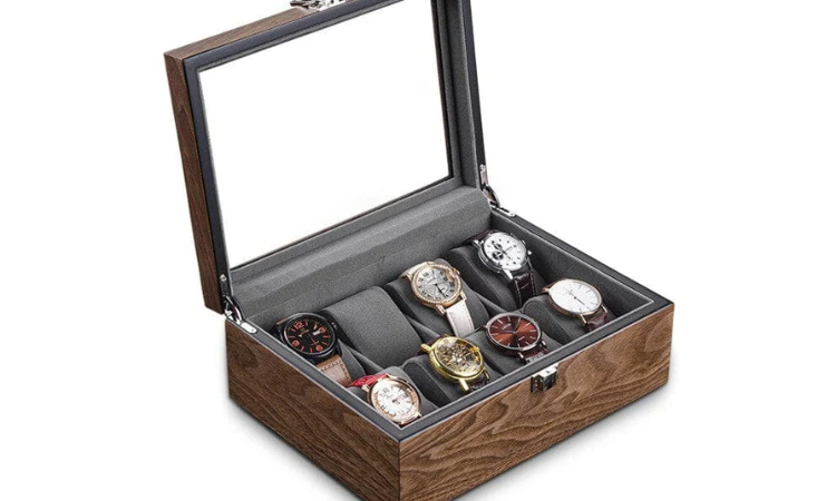 Uhrenbox Holz